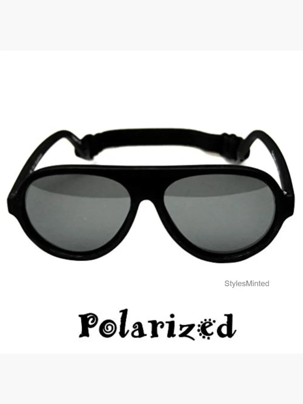 Infant Baby Toddler First Sunglasses Ages 0-2 Years Aviator Polarized UV